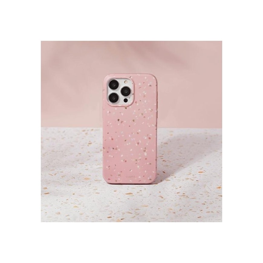 Uniq Case UNIQ Coehl Terrazzo Apple iPhone 14 Pro Max pink/coral pink