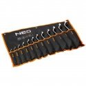 Neo Žiedinių veržliarakčių rinkinys 6-32mm 12 vnt. (09-952) Neo Žiedinių veržliarakčių rinkinys 6-32mm 12 vnt. (09-952)