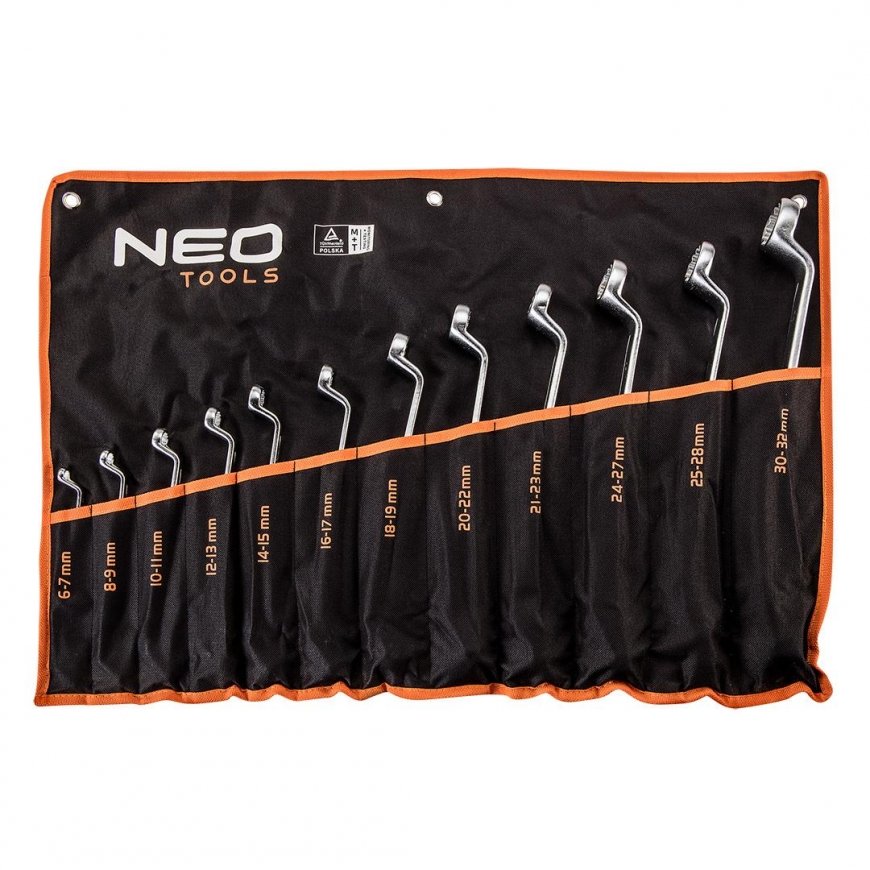 Neo Žiedinių veržliarakčių rinkinys 6-32mm 12 vnt. (09-952) – 3
