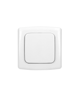 Single wall switch for remote control of sockets and sockets, with radio transmitter, ORNO Smart Home