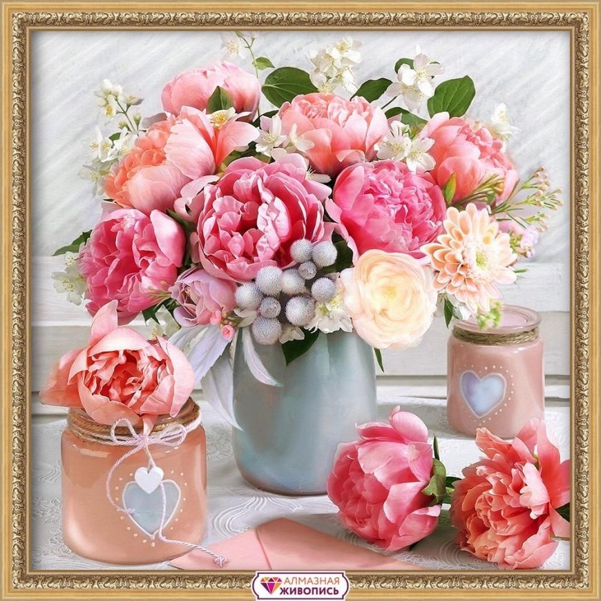 Beldizart Romantic bouquet 40х40 cm AZ-1867