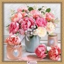 Beldizart Romantic bouquet 40х40 cm AZ-1867 Beldizart Romantic bouquet 40х40 cm AZ-1867