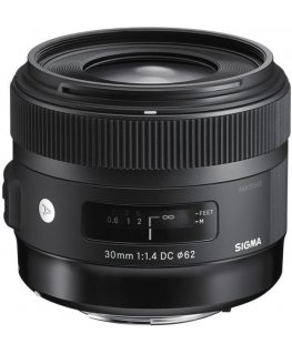 Sigma 30mm F1.4 DC HSM | Art SLR Standardne objektiiv Must