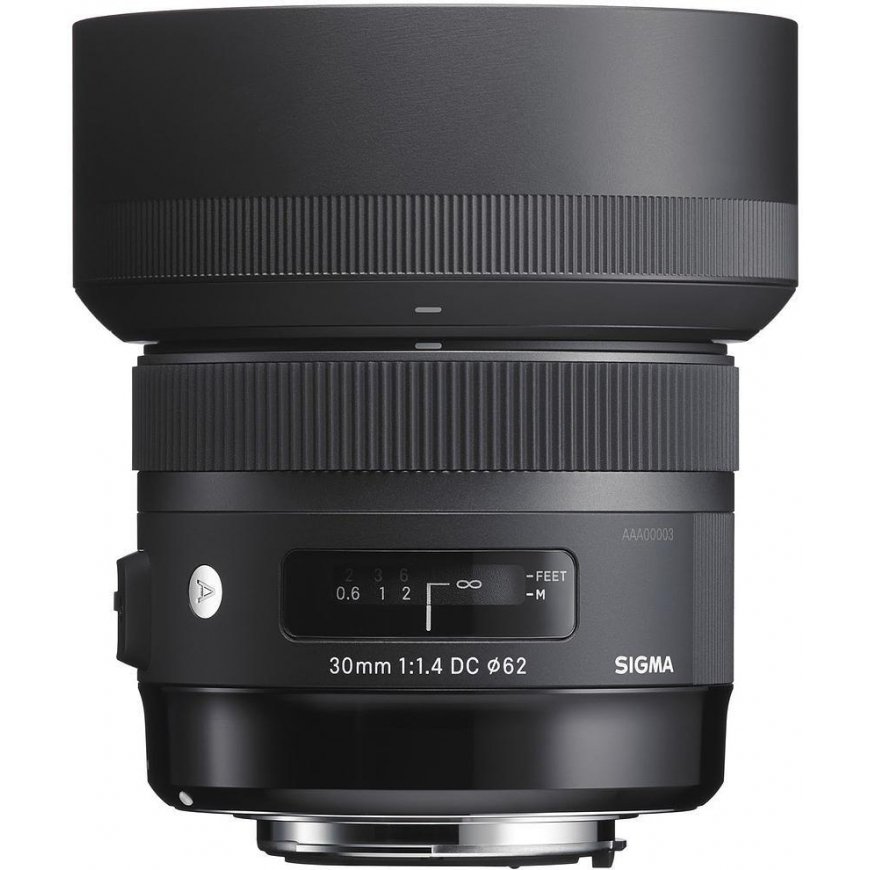 Sigma 30mm F1.4 DC HSM | Art SLR Standarta objektīvs Melns – 3