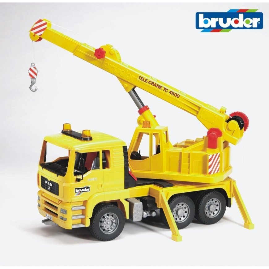 BRUDER sunkvežimis auto su kranu, 02754 – 5