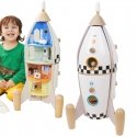 CLASSIC WORLD wooden rocket - house + figurines CLASSIC WORLD wooden rocket - house + figurines