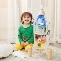 CLASSIC WORLD wooden rocket - house + figurines CLASSIC WORLD wooden rocket - house + figurines