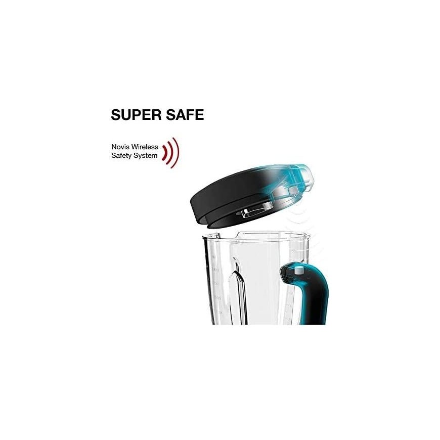 Plakiklis NOVIS Pro 880L blenderis, juodas – 9