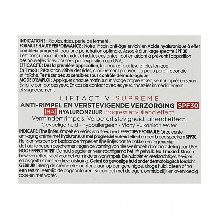 Vichy Vichy Liftactiv Supreme HA SPF 30 50 ml face glue – 4