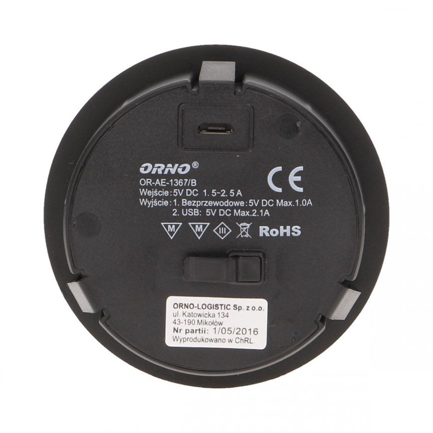 Orno Infrastructures OR-AE-1367 1 x USB-A 2.1 A (OR-AE-1367/B) – 8