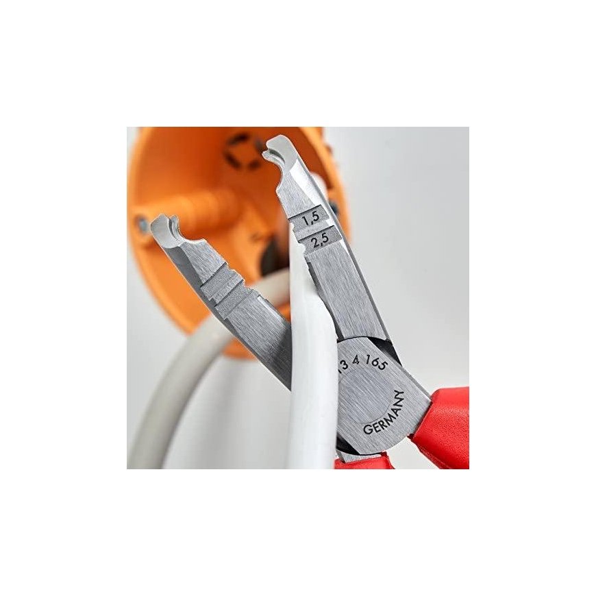 Laidų kirpimo-nužievinimo replės KNIPEX – 2