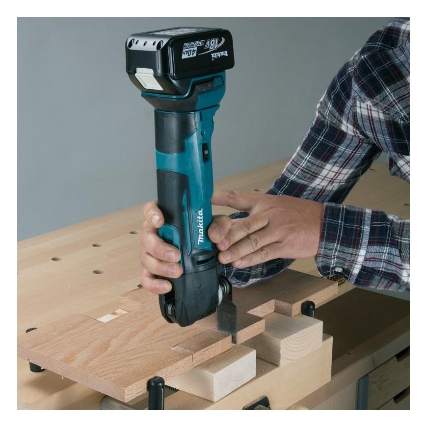 Makita DTM51ZJX1 Akumuliatorinis universalus švytuoklinis įrankis 18V 6000-20000 judesiai per min, a – 6