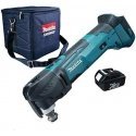 Makita DTM51ZJX1 Cordless universal pendulum tool 18V 6000-20000 movements per min, amplitude 3.2° t