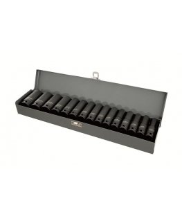 Proline Pro-Line 1/2" Hex Impact Socket Set, Length 10-24mm, 11pc (18494)