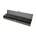 Proline Pro-Line 1/2" Hex Impact Socket Set, Length 10-24mm, 11pc (18494)