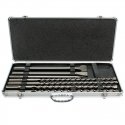 Set of drills and chisels in a suitcase Makita D-40571