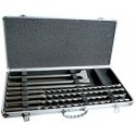 Set of drills and chisels in a suitcase Makita D-40571