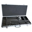 Set of drills and chisels in a suitcase Makita D-40571