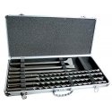 Set of drills and chisels in a suitcase Makita D-40571