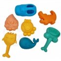 WOOPIE Set do Piasku 3w1 Walizka Jelonek + Zabawka Wodna