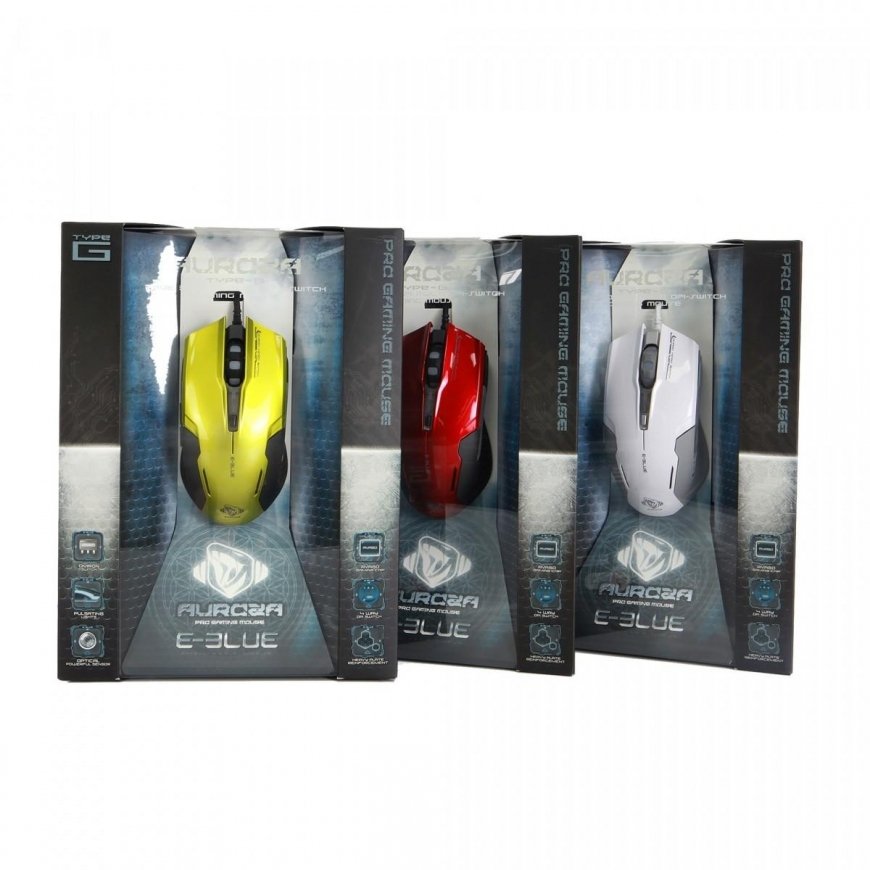 E-Blue E-Mėlyna Auroza G pelė (EMS607GRAA-IU) – 6