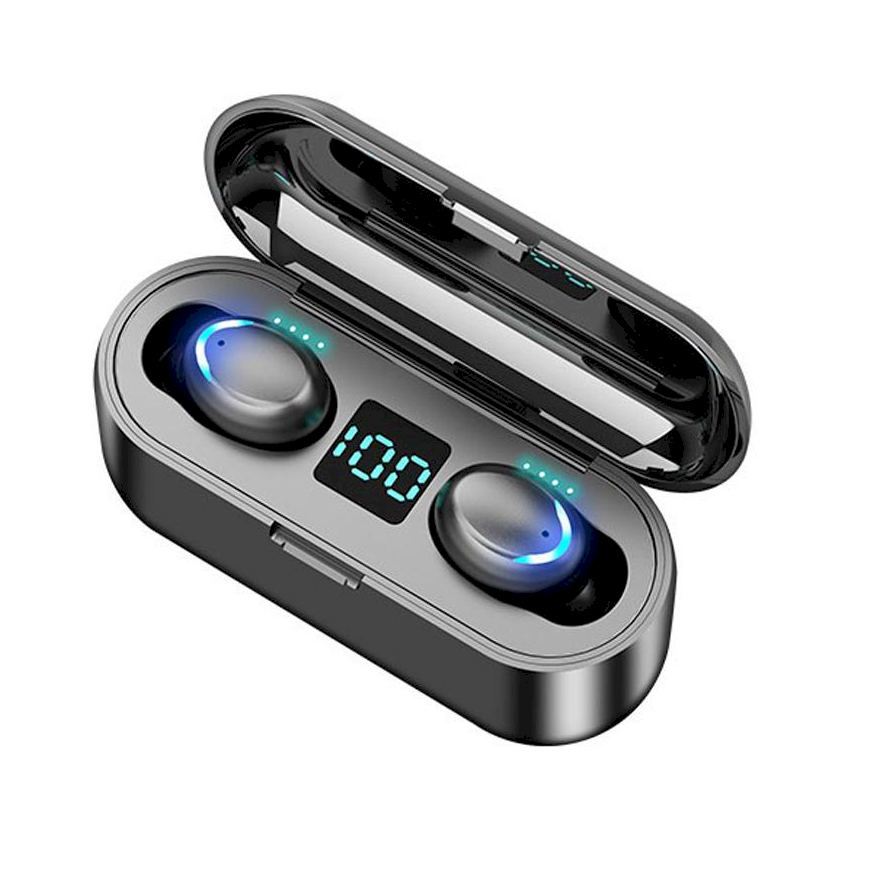 Fusion Accessories Fusion F9 belaidės ausinės juodos