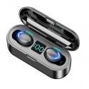 Fusion Accessories Fusion F9 wireless headphones black Fusion Accessories Fusion F9 wireless headphones black