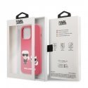 KLHCP13LSSKCP Karl Lagerfeld and Choupette Liquid Silikoninis dėklas for iPhone 13 Pro Raudona (Raud KLHCP13LSSKCP Karl Lagerfeld and Choupette Liquid Silikoninis dėklas for iPhone 13 Pro Raudona (Raud