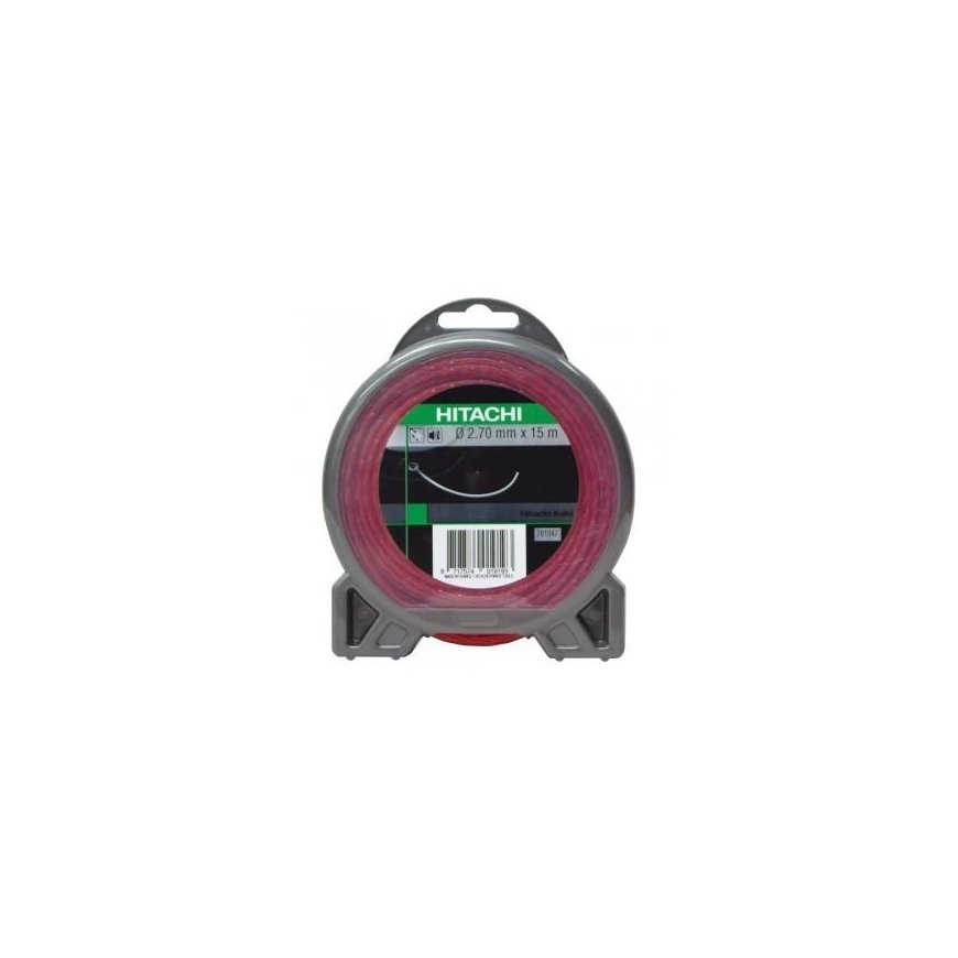 Hikoki Accessories Mower head line, square 2.65mm HITACHI, 56m – 2