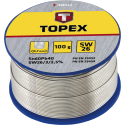 Topex alavo lydmetalis 60% Sn 1,5 mm viela 100g - 44E524 Topex alavo lydmetalis 60% Sn 1,5 mm viela 100g - 44E524
