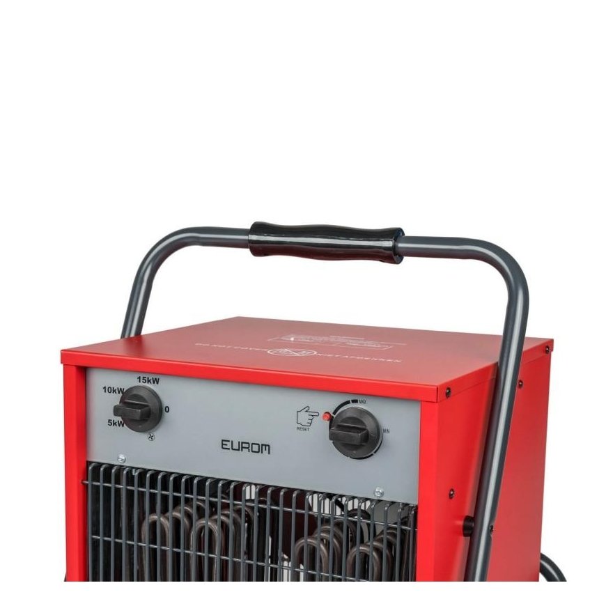 Elektrinis oro šildytuvas EUROM EK15002 15,0 kW, su laidu – 4