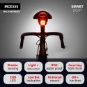 Maclean Rear bicycle light USB AUTO STOP twilight sensor Maclean Energy MCE355 COB LED max. 125lm ba