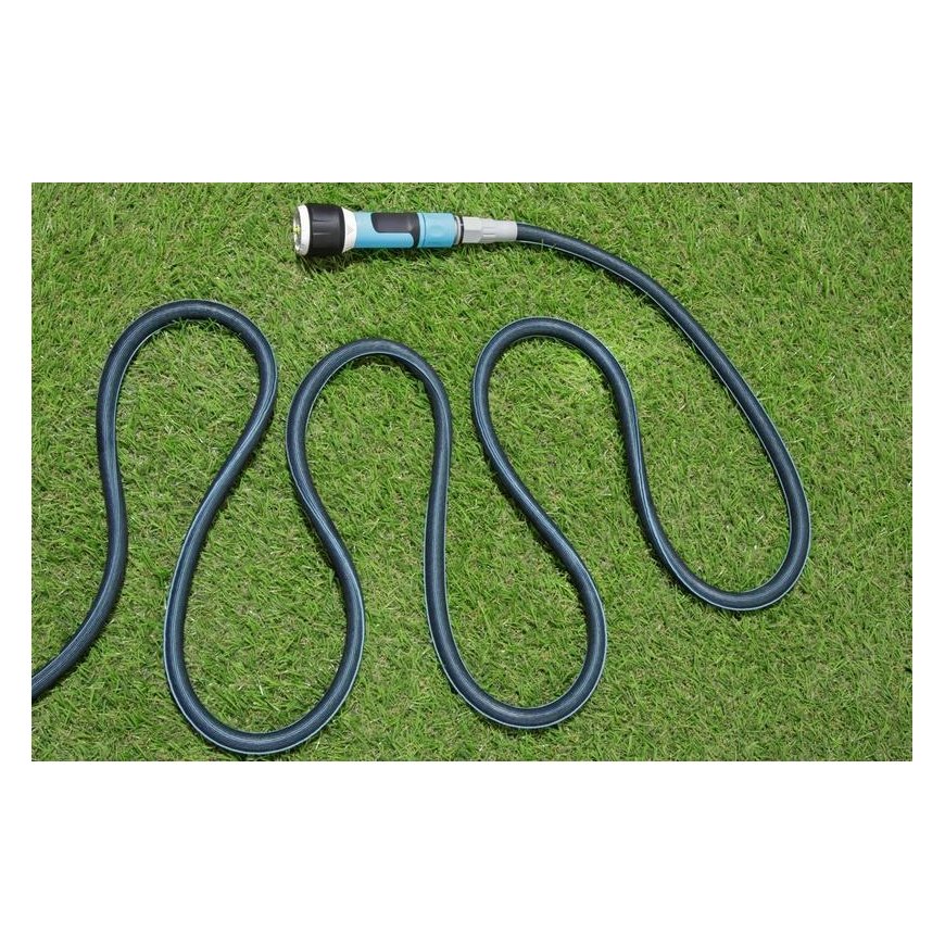 Cellfast STRETCH HOSE SET 7.5 - 15m ZYGZAG WITH CONNECTOR + NOZZLE