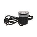 Orno Arno Lizdas baldai, įleidžiami į 1x250V AC stalą su dangčiu, USB (OR-AE-1373)