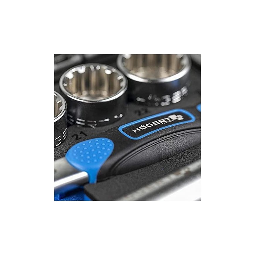 Högert Technik Ht1R462 Bity 38S Master Key Set – 8