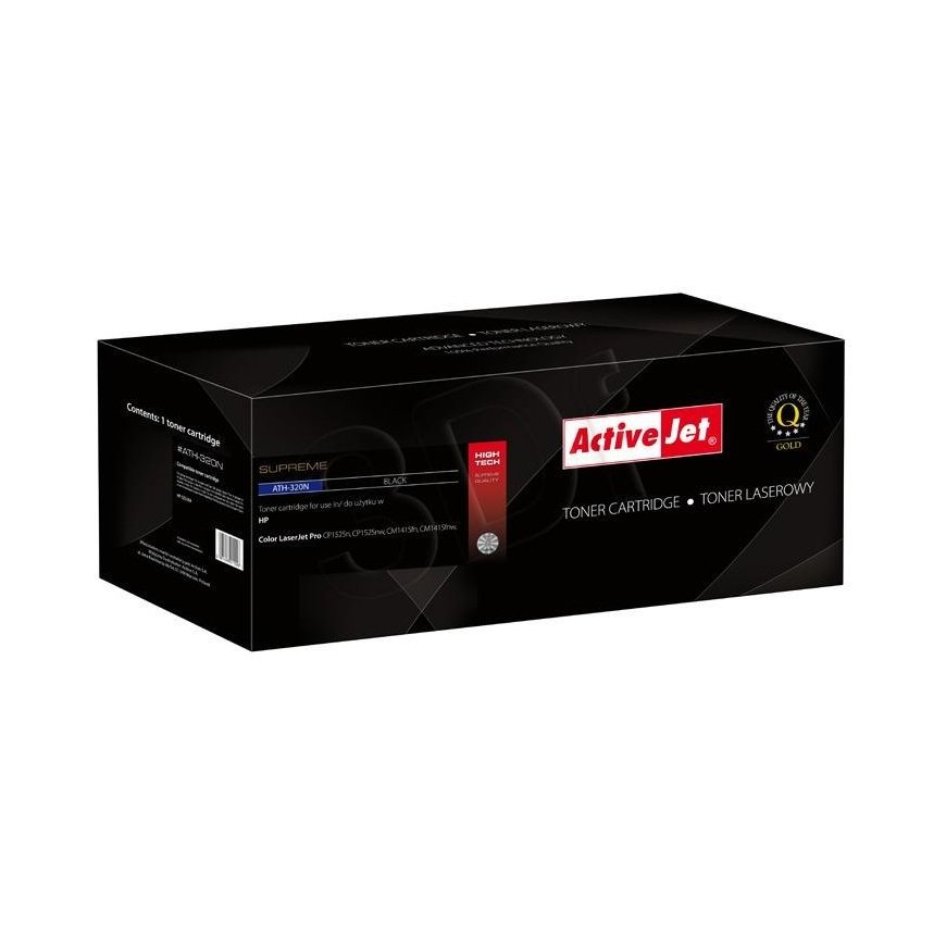 Activejet ATH-320N toner (replacement for HP 128A CE320A Supreme 10000 pages black) – 2