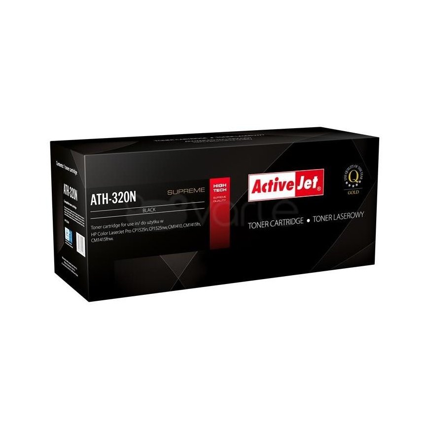 Activejet ATH-320N toner (replacement for HP 128A CE320A Supreme 10000 pages black) – 3