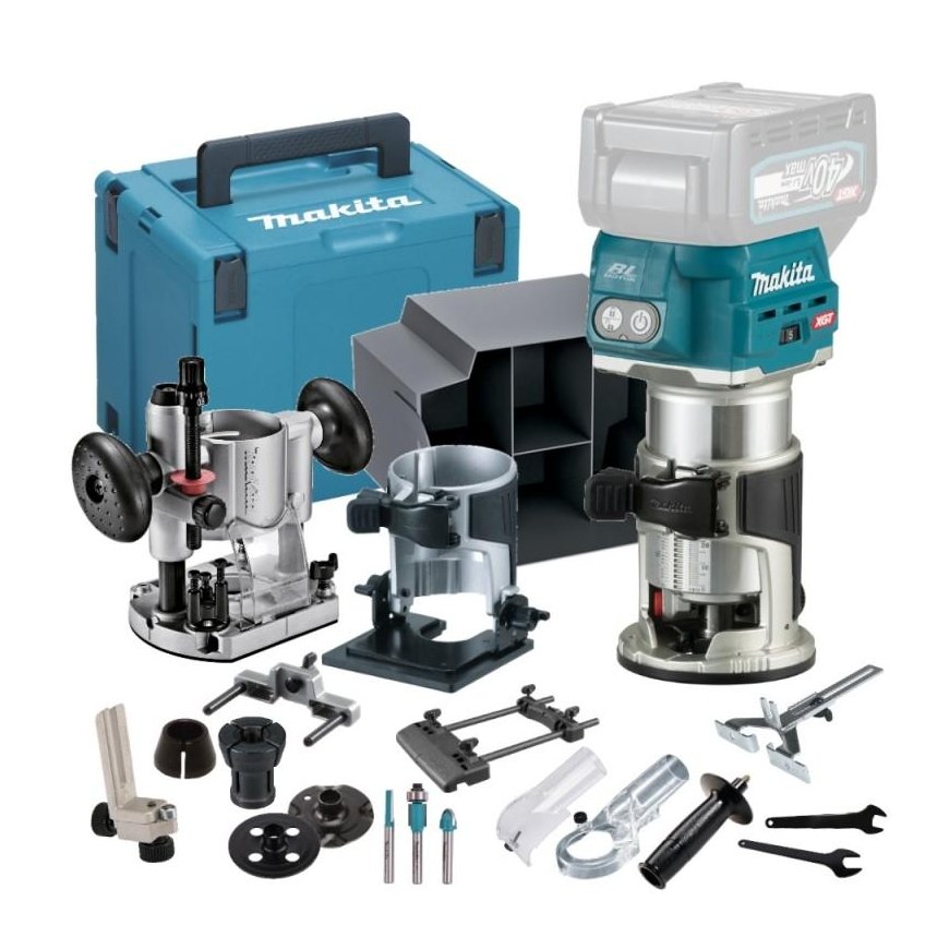 Makita RT001GZ13 Cordless milling cutter, XGT