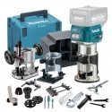Makita RT001GZ13 Cordless milling cutter, XGT, 6- 8mm, 10,000 - 31,000 r/min, AWS, XPT, + Attachment Makita RT001GZ13 Cordless milling cutter, XGT, 6- 8mm, 10,000 - 31,000 r/min, AWS, XPT, + Attachment