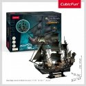 CUBIC FUN CUBICFUN 3D puzzle with LED (large) “Queen Anne's Revenge