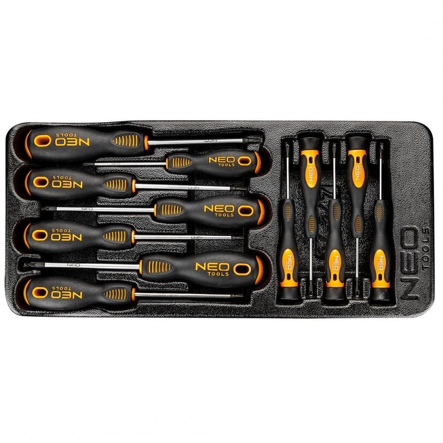 Precision screwdrivers Neo PZ TX, set of 12 pcs. (84-247) – 2