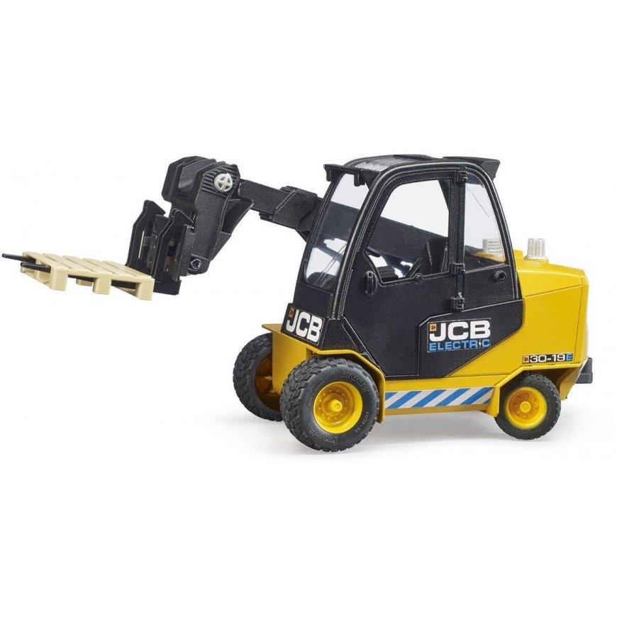 BRUDER JCB telescopic handler with pallet, 02512 – 2