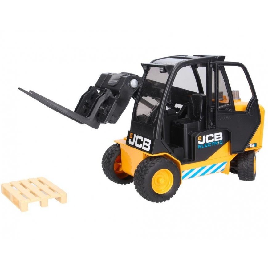 BRUDER JCB telescopic handler with pallet, 02512 – 5