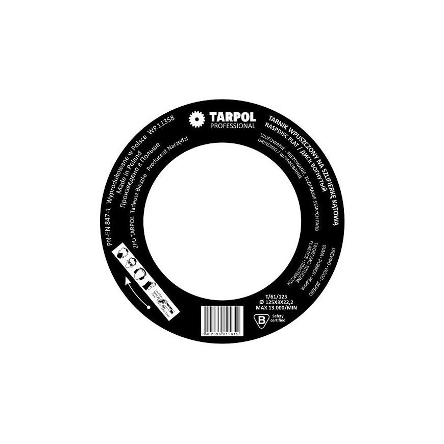 Tarpol Terpolis Tarnik, recessed 22.2 × 125 mm (T-61-125 mm.) – 9