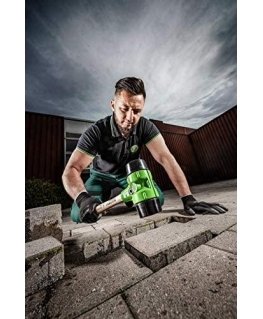 Neatšokantis guminis plaktukas KUKKO Selecthor Ø40mm