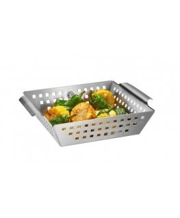 The Gefu BBQ grill tray is small