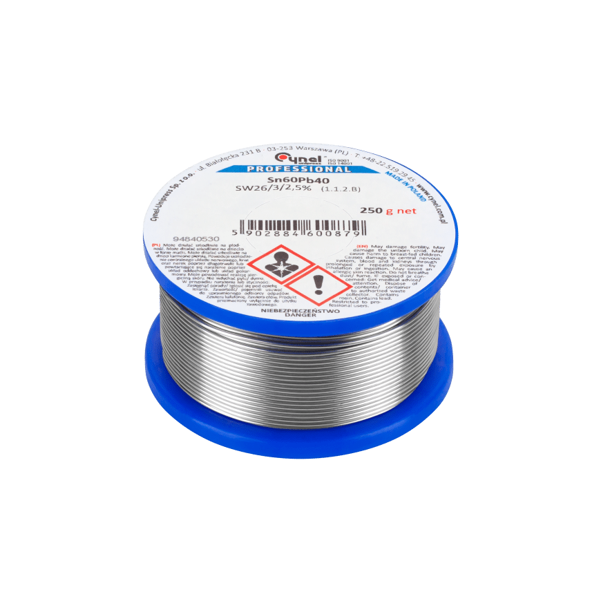 Cynel Solder 0.50mm 250g Sn60Pb40 – 2