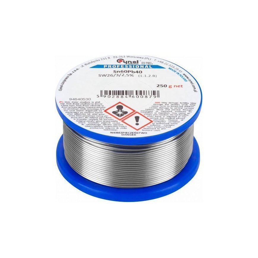 Cynel Lydmetalis 0.50mm 250g Sn60Pb40 – 3