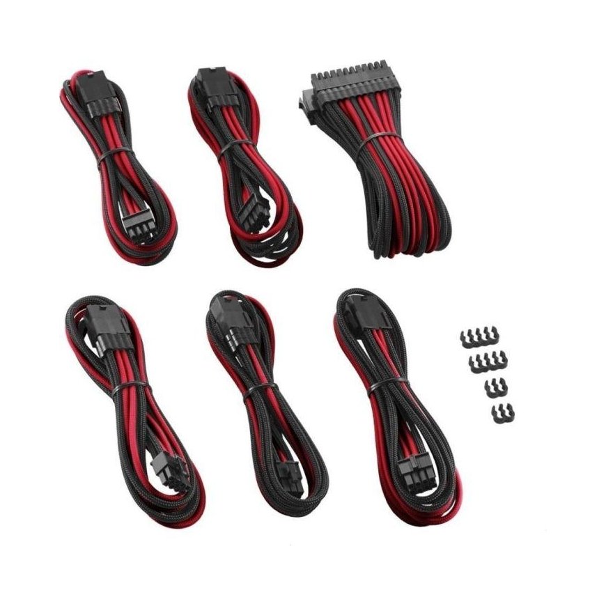 Cablemod Cable Kit Black Red (CM-PCAB-BKIT-NKKR-3P)