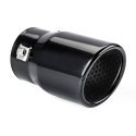 Stainless steel exhaust muffler tip amio mt 017b black Stainless steel exhaust muffler tip amio mt 017b black